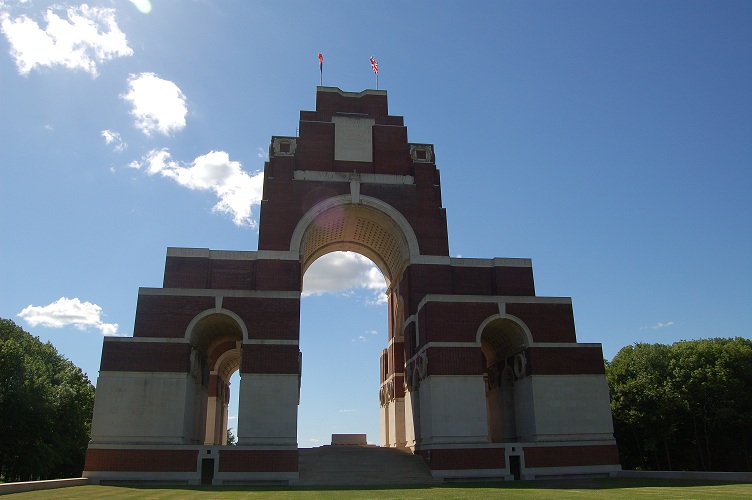 Thiepval memorial to the missing, The Somme, France